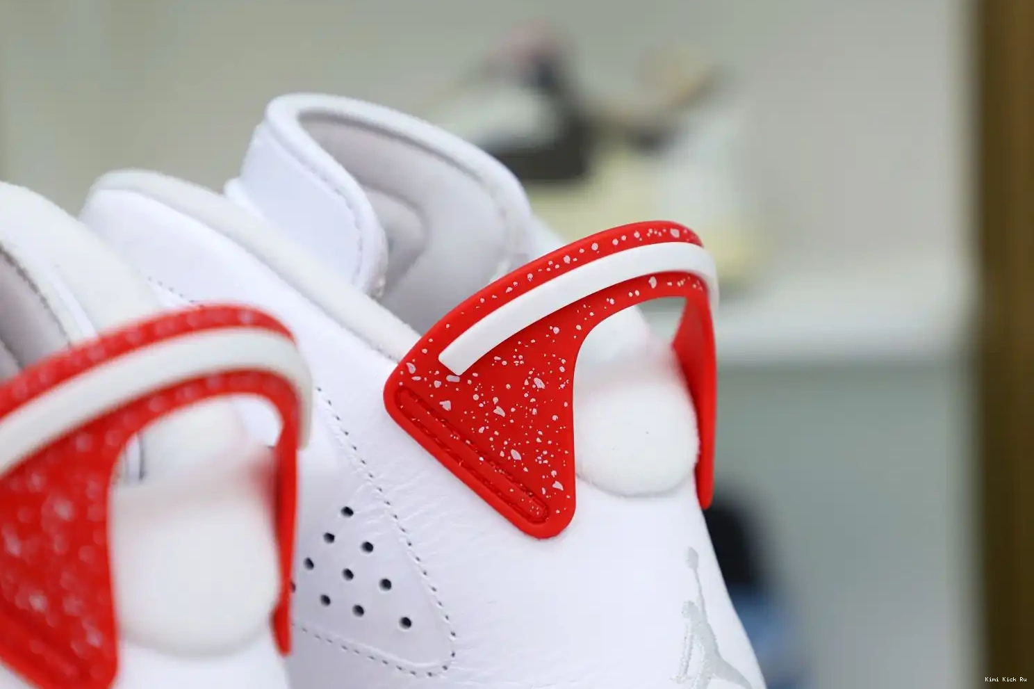 JORDAN 6 RED AIR Kimikick OREO 0525